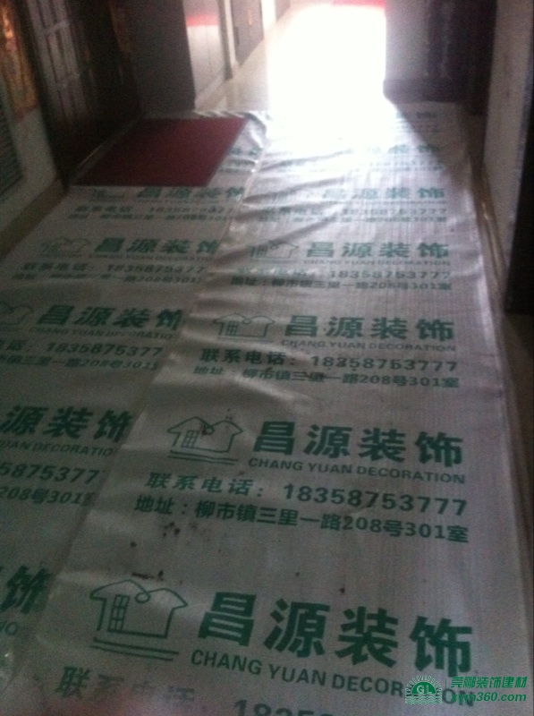 定制珍珠棉印刷保護(hù)膜，樂清昌源裝飾嘗試珍珠棉保護(hù)地板